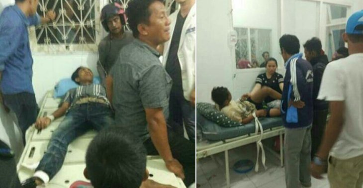 Korban narkoba flaka dirawat di rumah sakit. (Instagram/infotabedaeng)