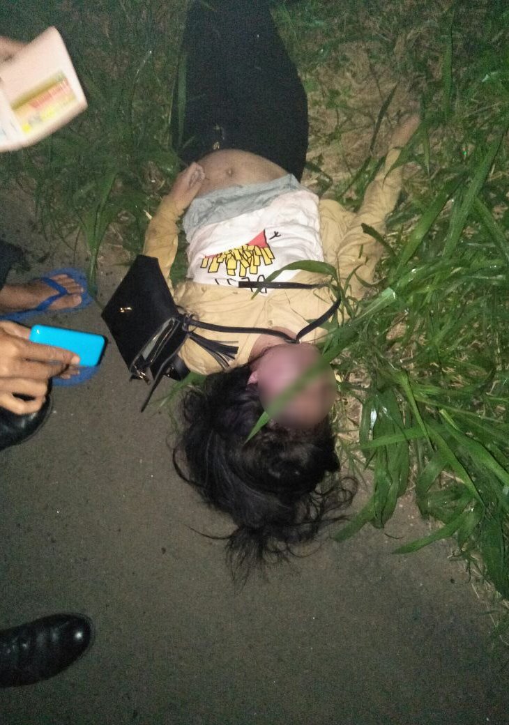 KEJAM! Ini Foto-foto Pembunuhan Gadis Cantik yang Dibuang di Semak-semak