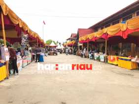 Puluhan UMKM ramaikan bazar dan festival kuliner di Inhil