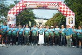 Semarak Road To Bhayangkara Run 2026 di Inhil, Ketua DPRD Iwan Taruna Turut Ambil Bagian