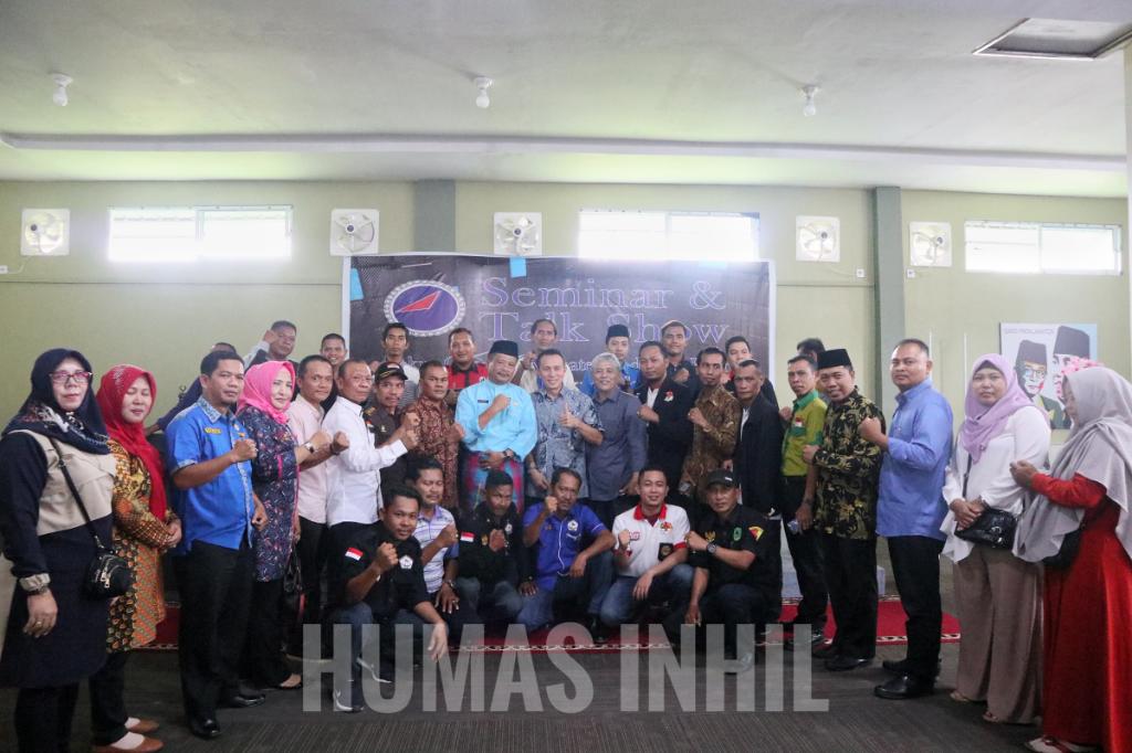 RM Sudinoto Hadiri Seminar dan Talk Show Fokus Ornop