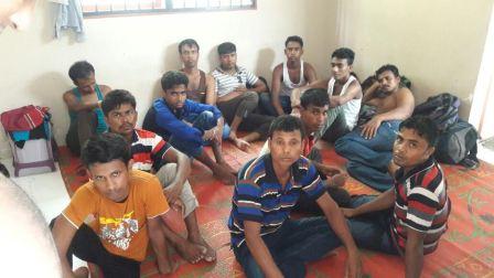 Hendak ke Malaysia, 61 WNA Bangladesh Diamankan Imigrasi Dumai