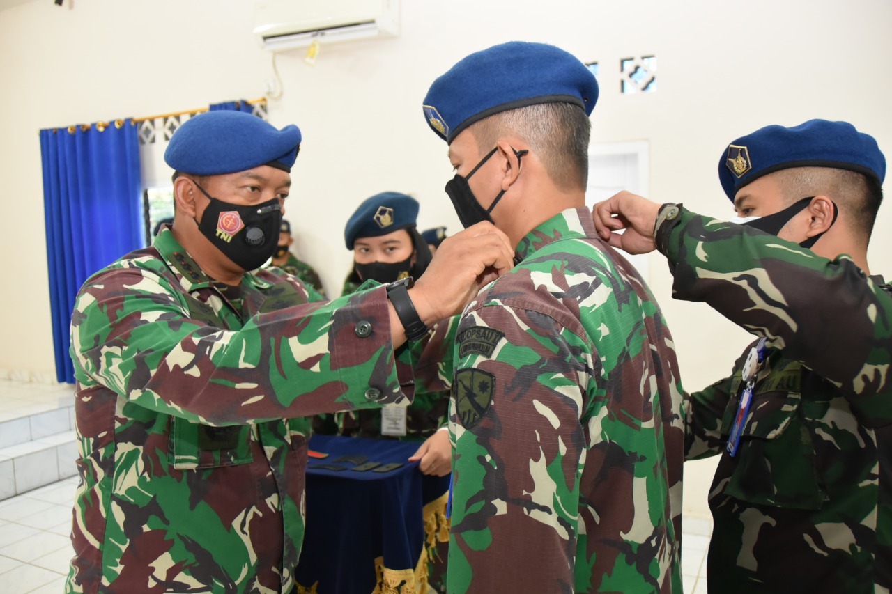 Laporan Korps dan Kenaikan Pangkat,12 Orang Personel Lanud RHF Terima Kenaikan Pangkat