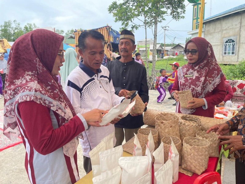 SMPN Satu Atal Kuala Patah Parang Sukses Gelar Karya P5 dan Market Day