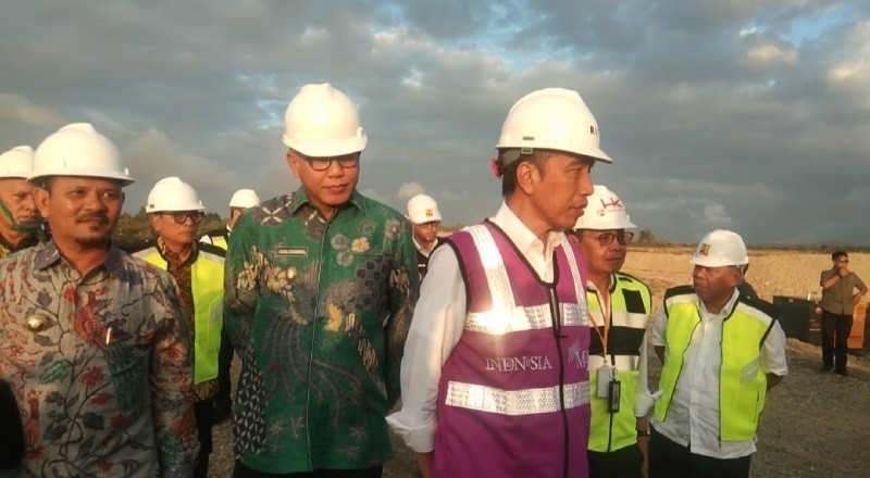 Presiden Jokowi Kaget Progres Pembangunan Tol Aceh Lebih Cepat