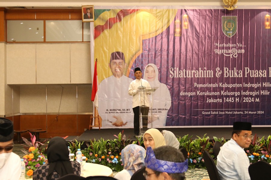 Pj Bupati Inhil Herman Buka Bersama KKIH di Jakarta