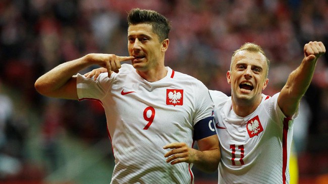 Polandia Gilas Kazakhstan 3-0