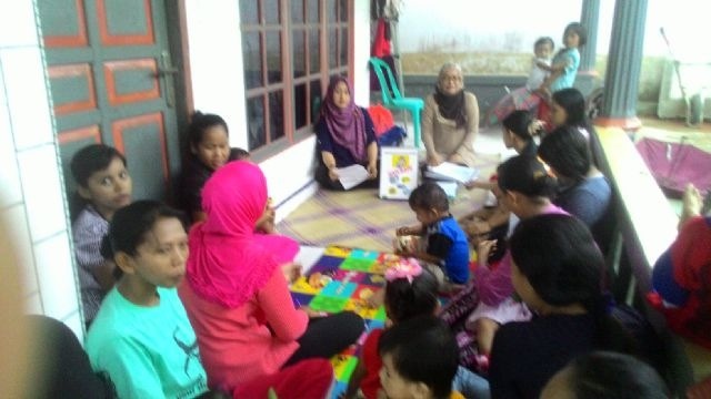 UPT Puskesmas Tembilahan Kota Lakukan Pertemuan Kelas Ibu Balita