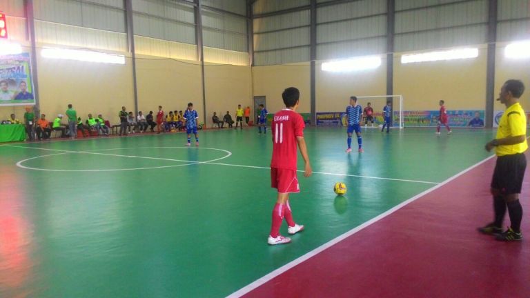 Tim Futsal Siak Ungguli Pelalawan 5 : 4