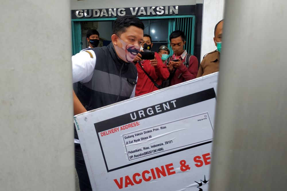 Besok, Vaksinasi 14 Tokoh Publik Riau di RSUD Arifin Achmad