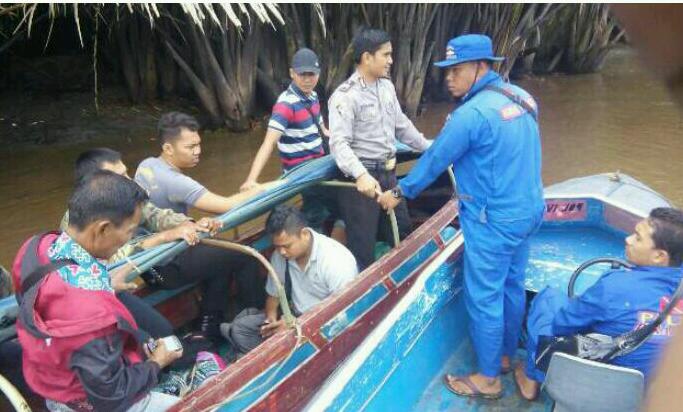 Handak Berobat ke Tembilahan, Sutarjo Hilang dari Speedboat