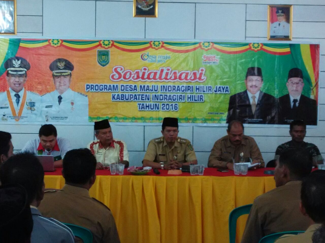 Buka Sosialisasi, Aparatur Desa Dipinta Gunakan Dana Desa dengan Benar