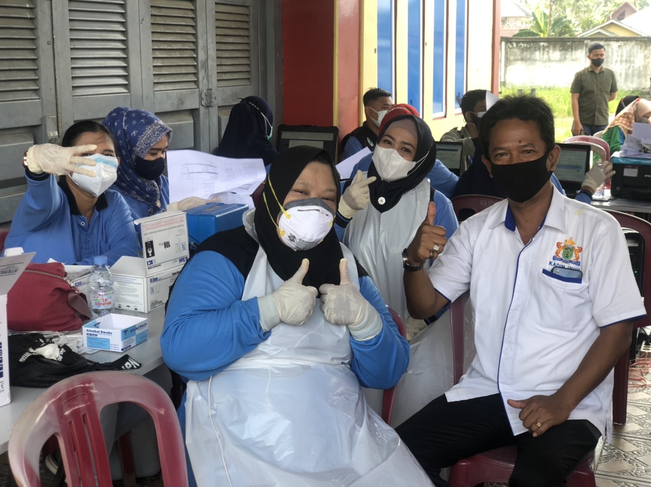 Edy Indra Kesuma: Kadin Upayakan Lebih Banyak Vaksin Masuk ke Inhil