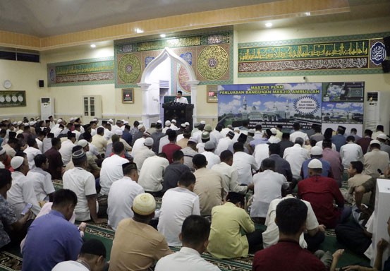 Lanud Roesmin Nurjadin akan Perluas Masjid Amrullah