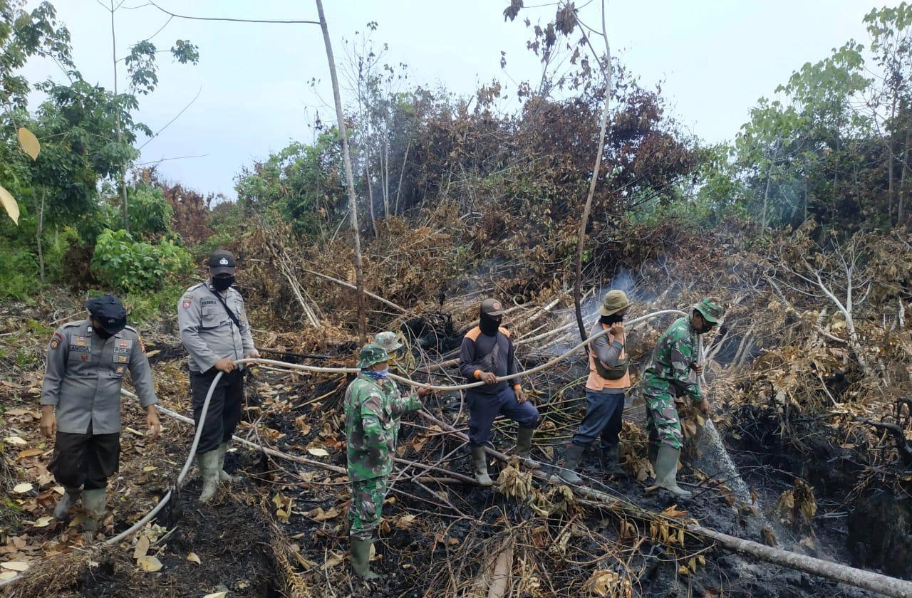 Polda Riau Tetap Komit Tangani Karhutla di Tengah Penanganan Pandemi Covid-19