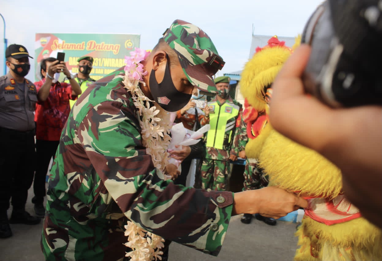 Danrem 031/Wira Bima ke Kateman