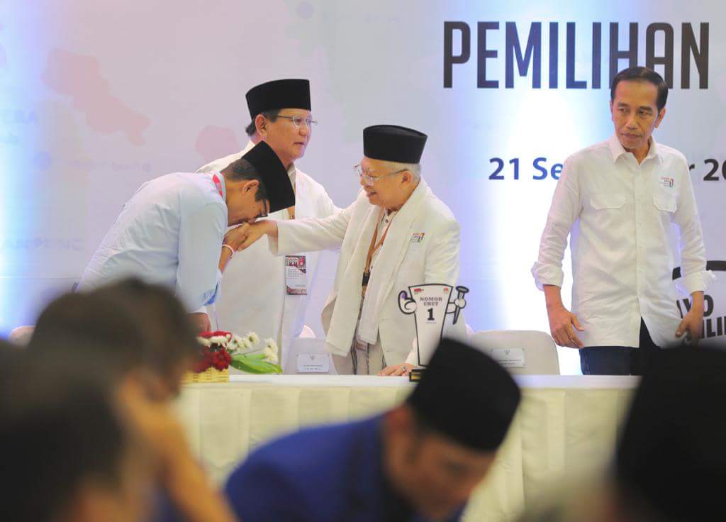 Jokowi-Ma'ruf Rp11 Miliar, Prabowo-Sandi Rp2 Miliar