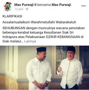 Posting Klarifikasi di Medsos, Akun Ketua GP Ansor Diserbu Netizen