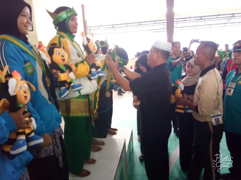 Kampar Sapu Bersih Dua Medali Emas Pencak Silat