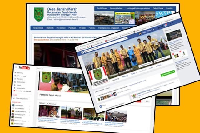 Tanah Merah, Desa Berbasis Internet di Indragiri Hilir