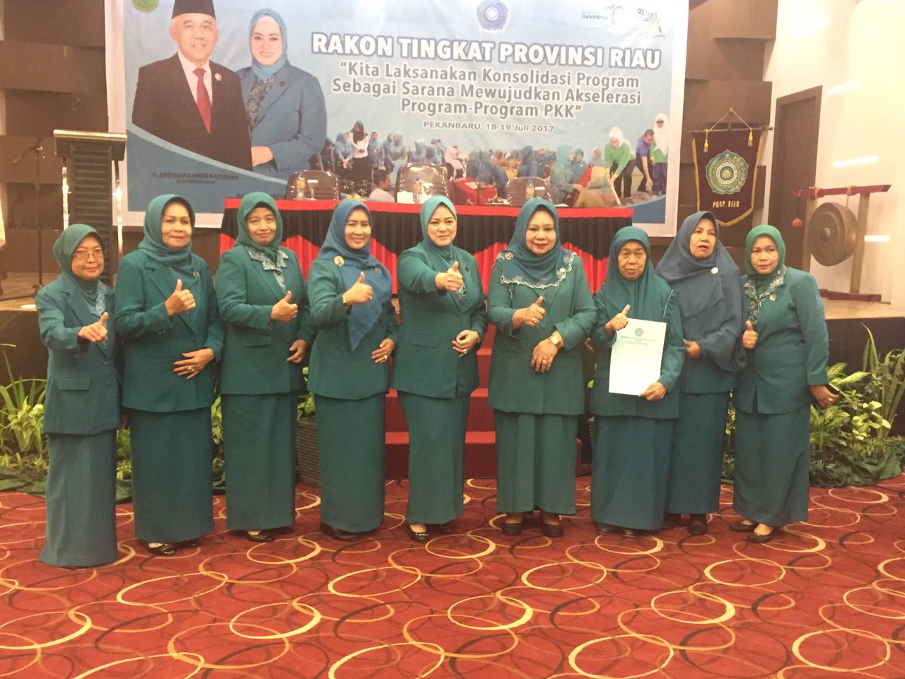 Inhil Juara I Inspeksi Visual Asam Tingkat Provinsi Riau