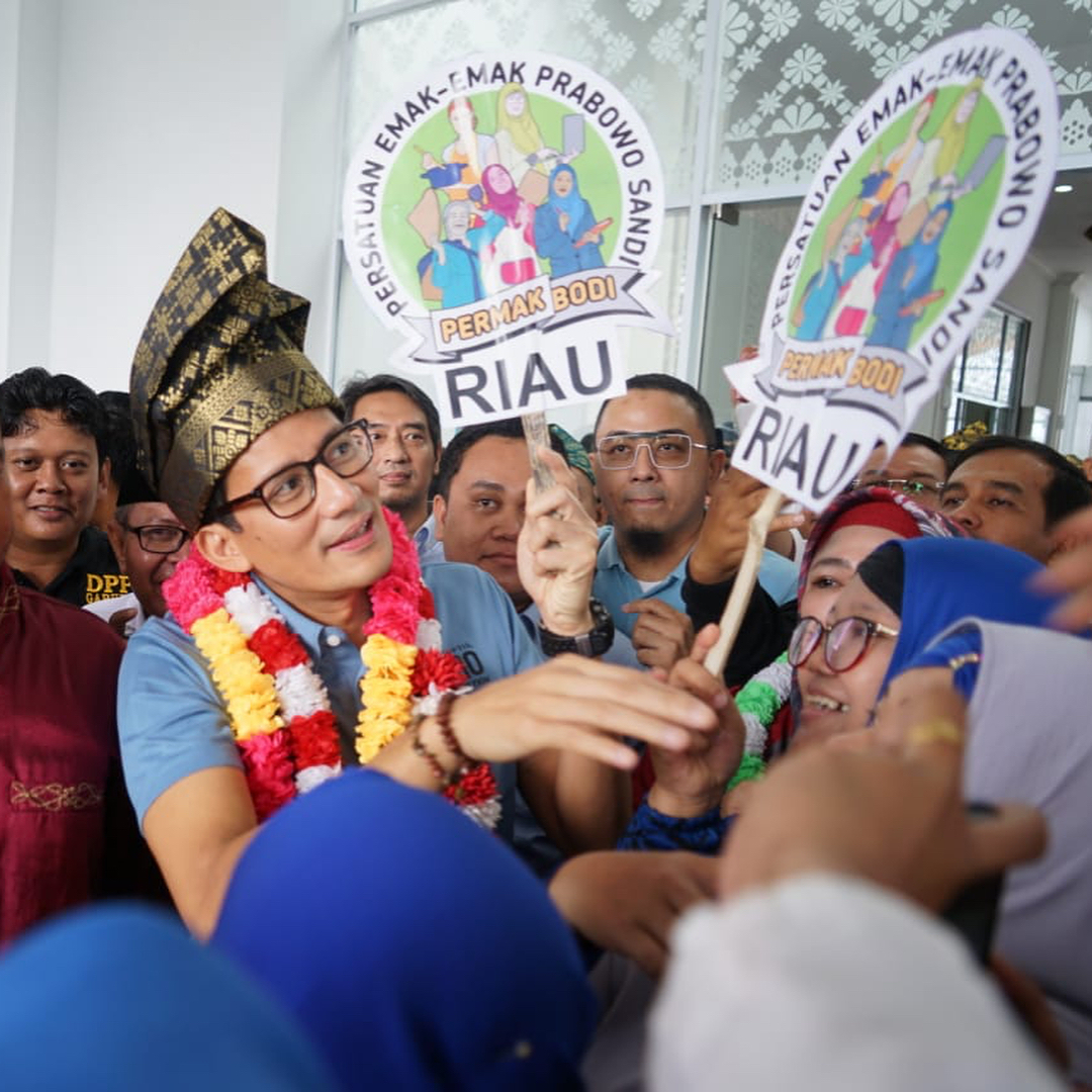 Ketika Sandiaga Uno Jadi 'Rebutan' Permak BoDi