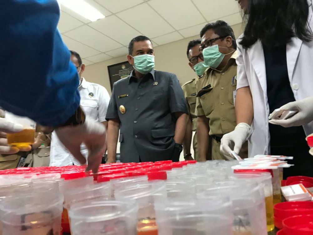 Ribuan Pegawai PUPR dan Perkimtan Riau Dikejutkan Tes Urin