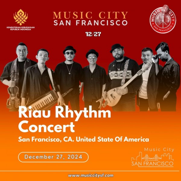 Riau Rhythm Membawa Pesona Musik Melayu ke Panggung Dunia di San Francisco