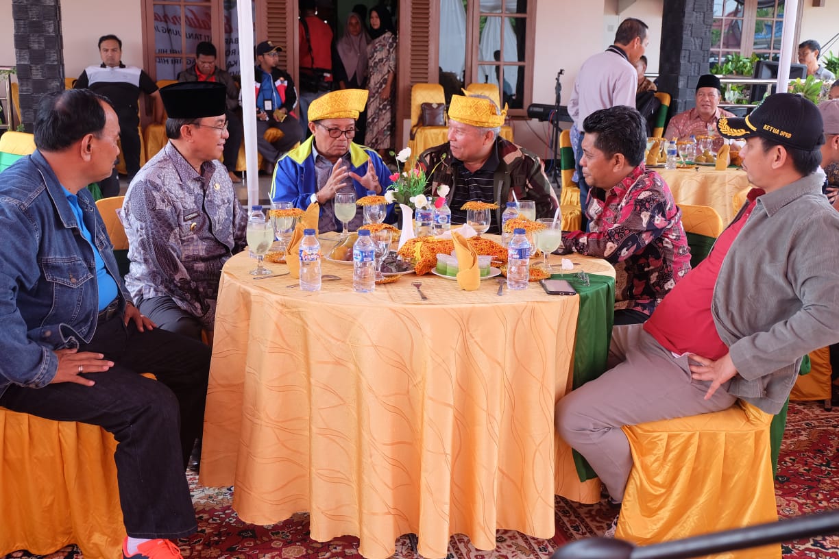 Bupati HM Wardan Jamu Kunjungan Plt Gubernur Fachrori Umar