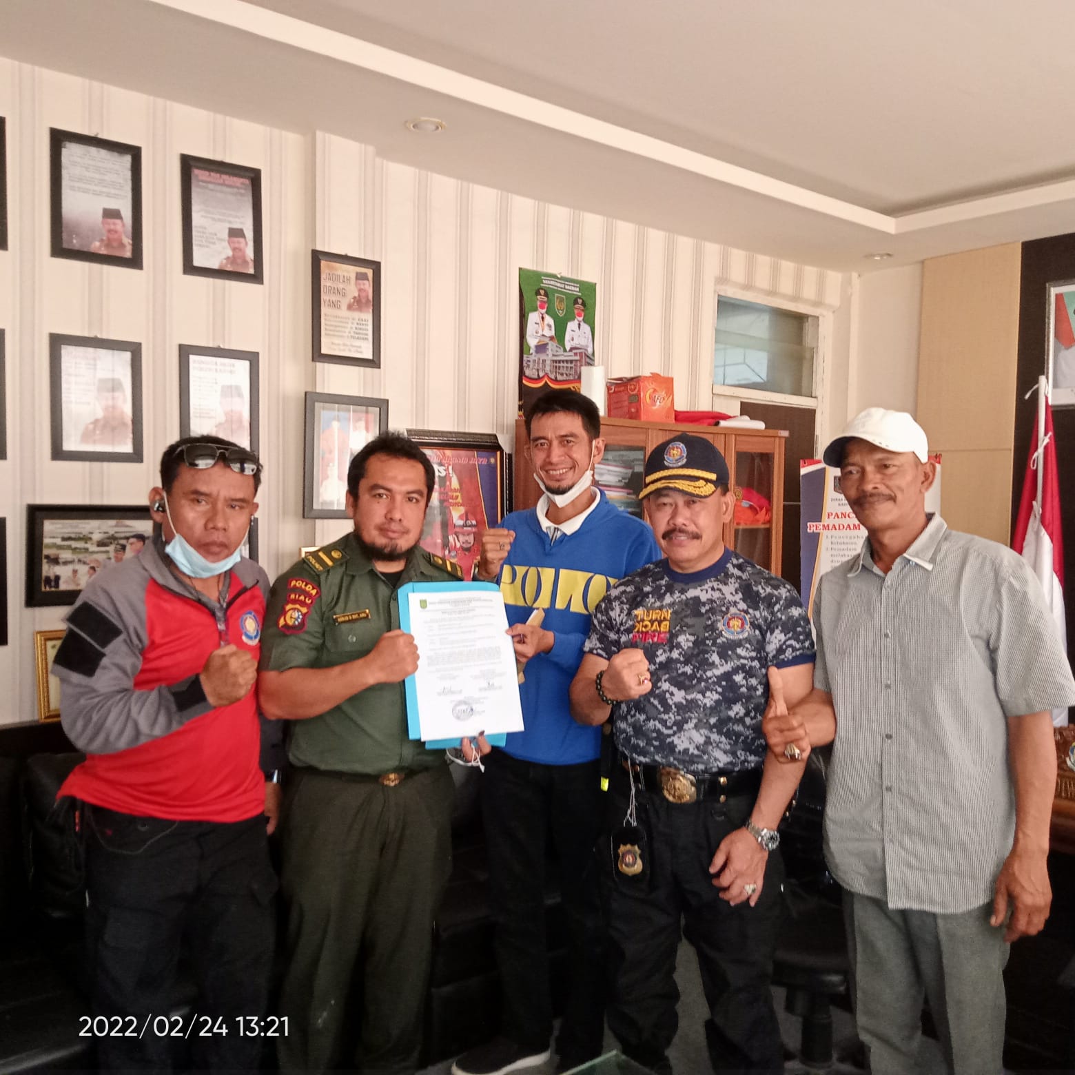 DPKP Inhil Bekerjasama Dengan BBKSDA Mengevukasi Satwa Liar