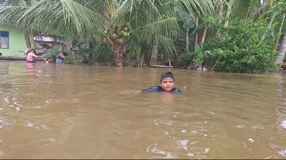 Banjir Desa Tanjung Balam, Pemerintah Belum turunkan Bantuan