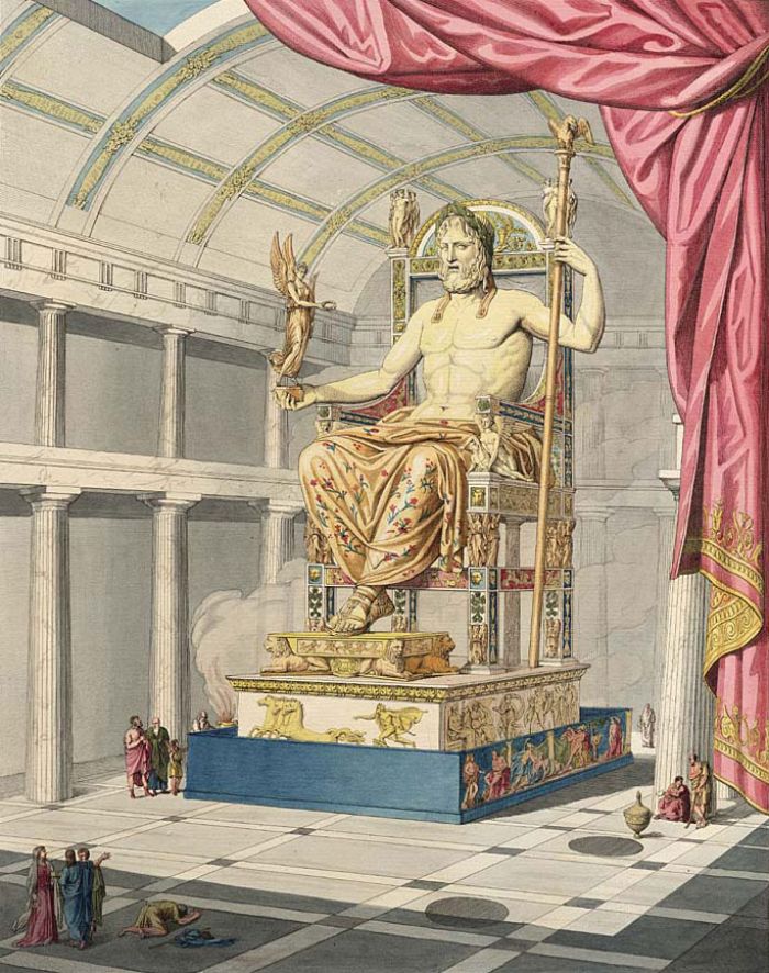 Patung Zeus di Olympia, Keajaiban Dunia Zaman Kuno