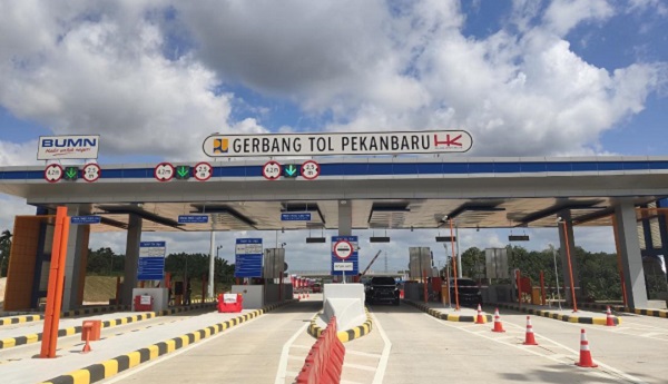 Tol Pekanbaru-Dumai Dilintasi 103 Ribu Kendaraan
