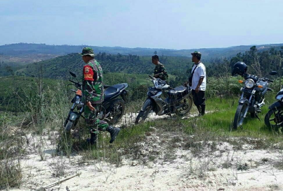 Koramil 08 Tandun Ajak Masyarakat Patroli Karhutla