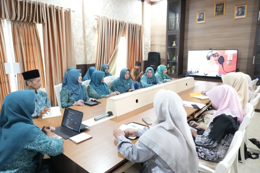 Dorong Penguatan Ketahanan Keluarga, Ketua TP-PKK Inhil Ikuti Forum Nasional Prasara–Vistara