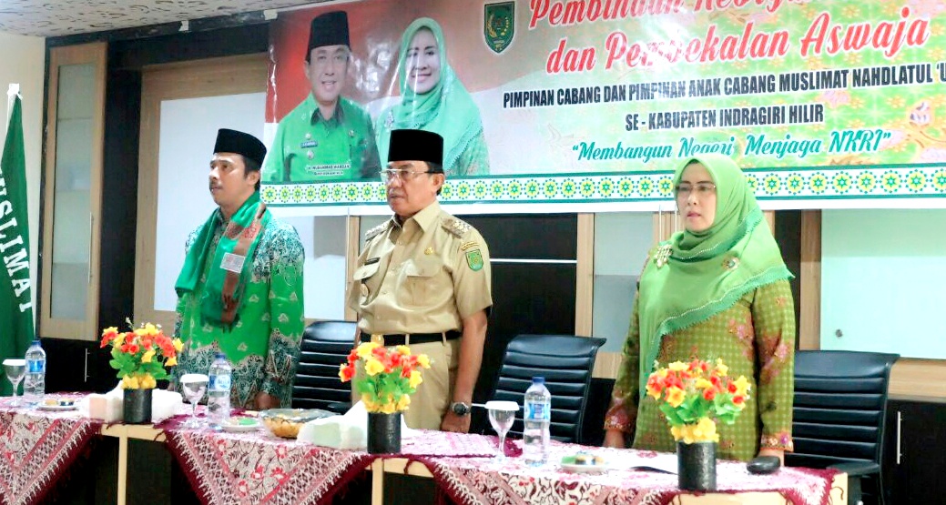 HM Wardan Buka Pelaksanaan Pembinaan Keorganisasian Dan Pembekalan Aswaja Muslimat NU