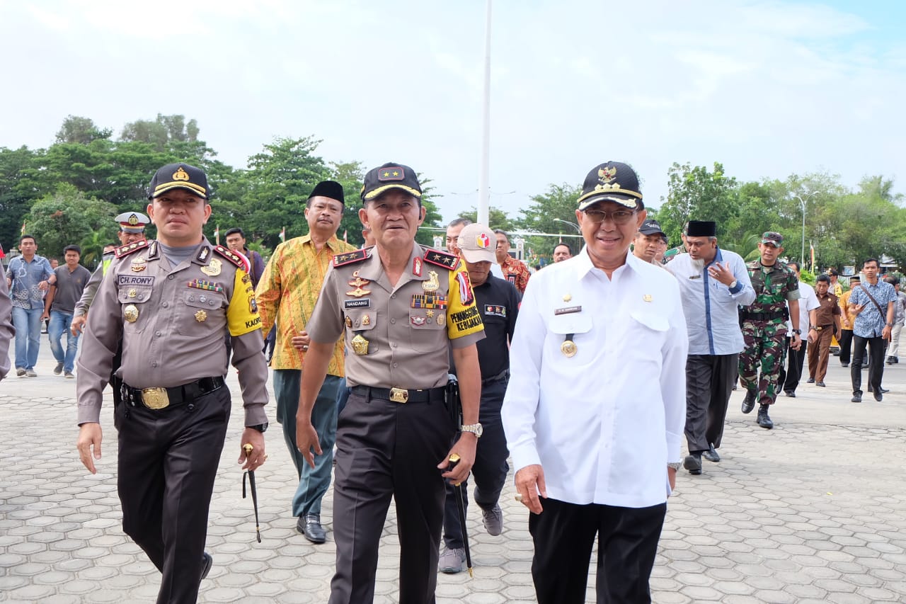 Kapolda Riau Kunjungi TPS 15 dan 49 di Inhil