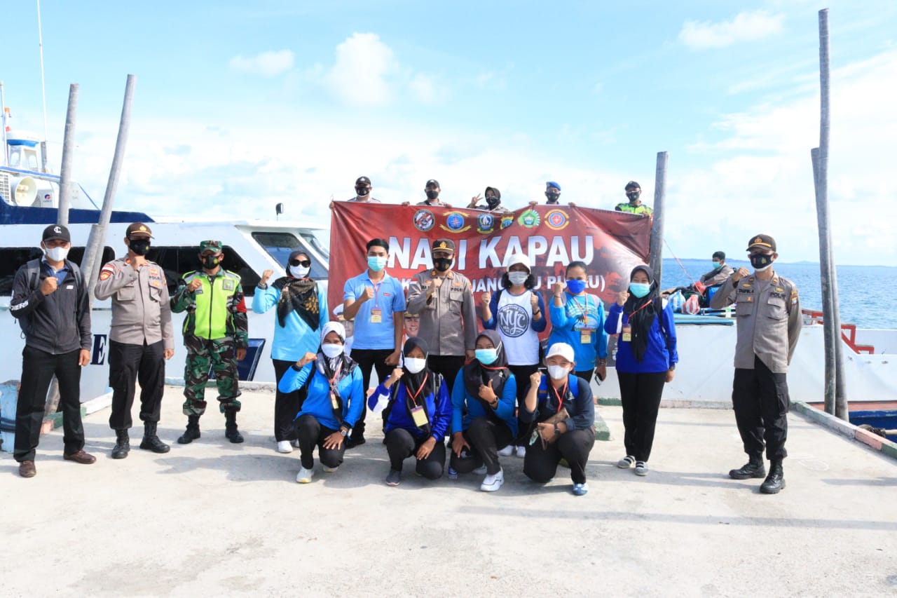 Program Nasi Kapau, Masyarakat Pulau Terluar Antusias Terima Vaksin
