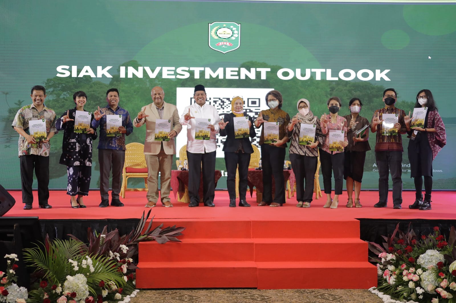 Inovasi Pertama di Indonesia, Bupati Alfedri Luncurkan Outlook Investasi Yurisdiksi Siak