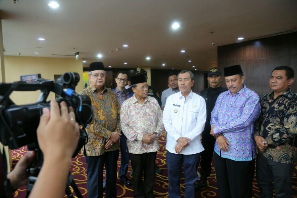 Gubri Hadiri Silaturrahmi Majelis Pemuka Masyarakat Riau dan FKPMR