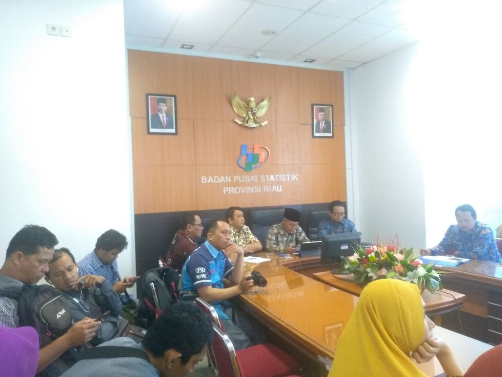 Oktober 2019, NTP Riau Naik 0,06 Persen