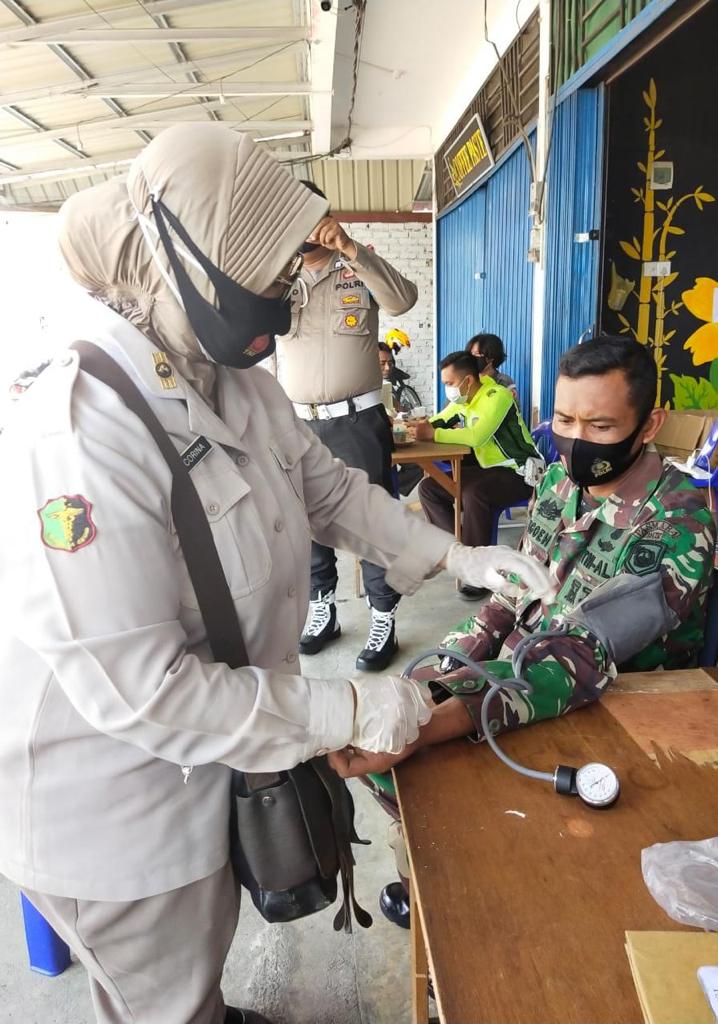 Pastikan Kondisi Prima, Urkes Polres Tanjungpinang Cek Kesehatan Personel