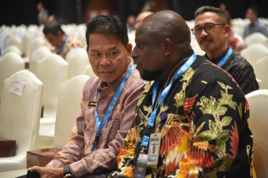 Dibuka Presiden Jokowi, Pj Bupati Inhil Hadiri Musrenbangnas 2024