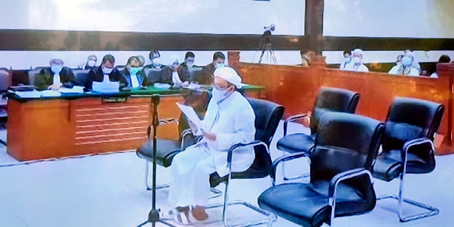 Sindir Kerumunan Gibran, Bobby, Jokowi, Hingga Ahok, HRS: Mereka Bukan Penjahat Prokes, Tapi Pelanggar Prokes