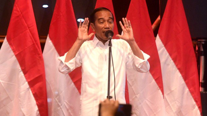 Jokowi Klaim Dalam Empat Tahun Kapal Asing Tak Bisa Mencuri Lagi