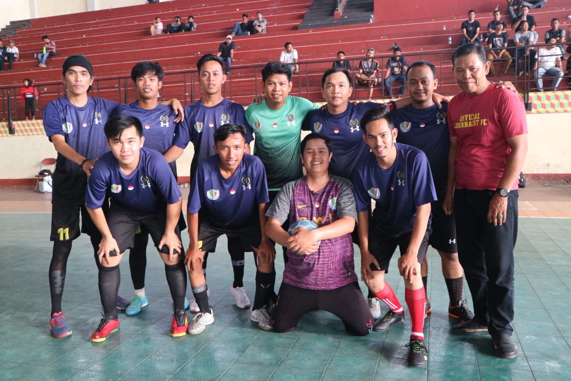 Journalist FC Optimis Melaju 8 Besar PWI Cup II