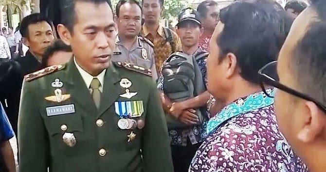 Tampar Kades di Depan Umum, Dandim Rembang Diganti dan Diproses Secacra Internal