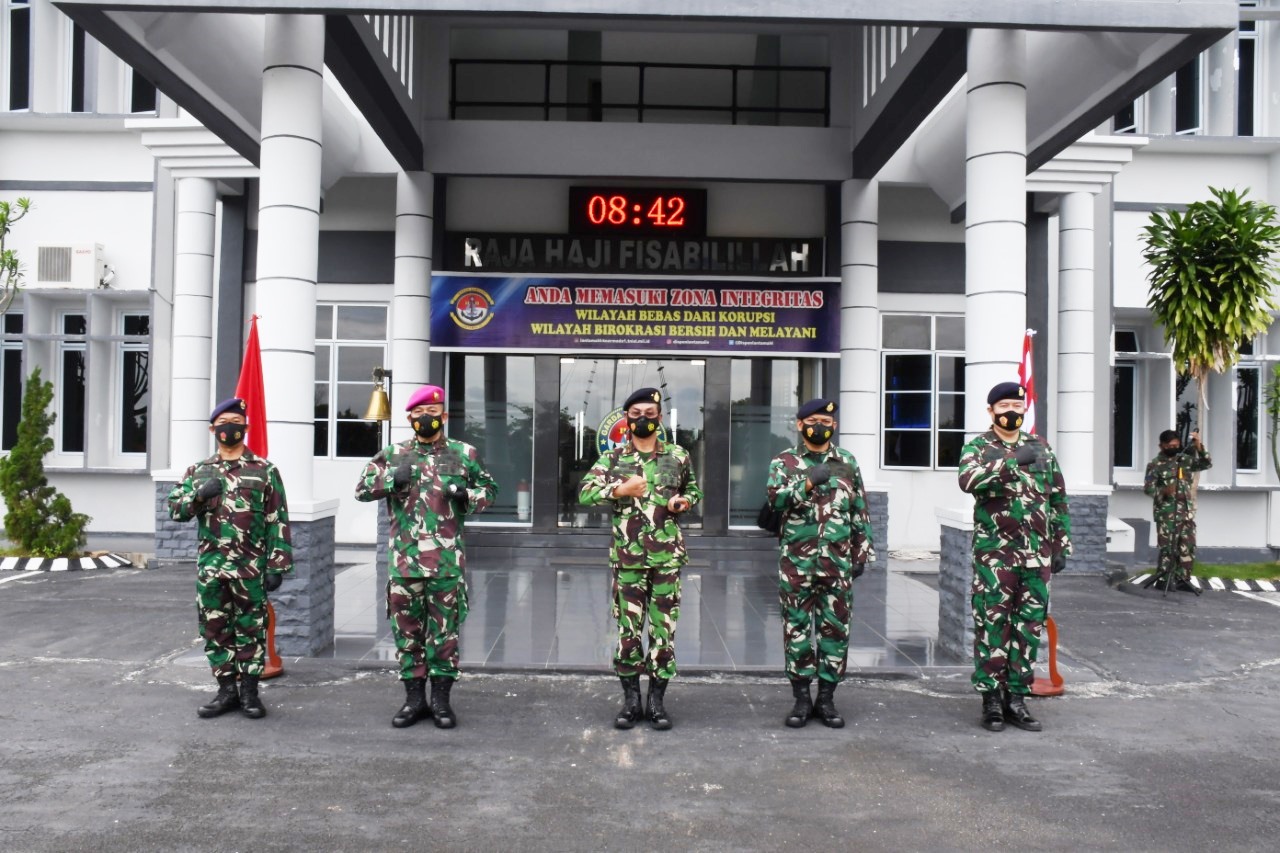 Danlantamal IV Pimpin Sertijab Tiga Jabatan Penting Dijajaran Lantamal IV Tanjungpinang
