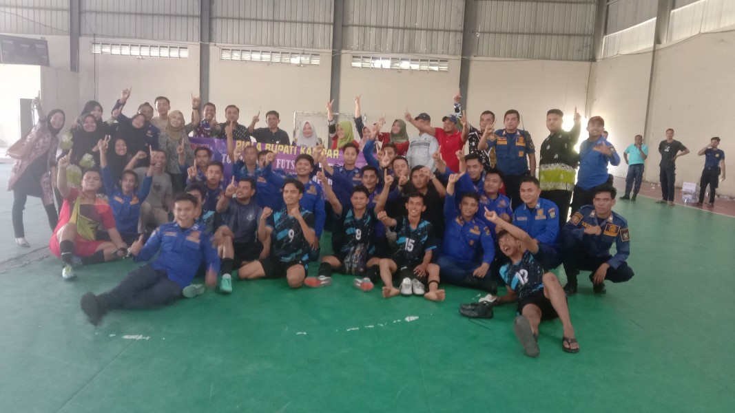 Juara 1 Dalam Pertandingan Futsal, Hendry Dunant : Terima Kasih Tim Damkar Juga Panitia