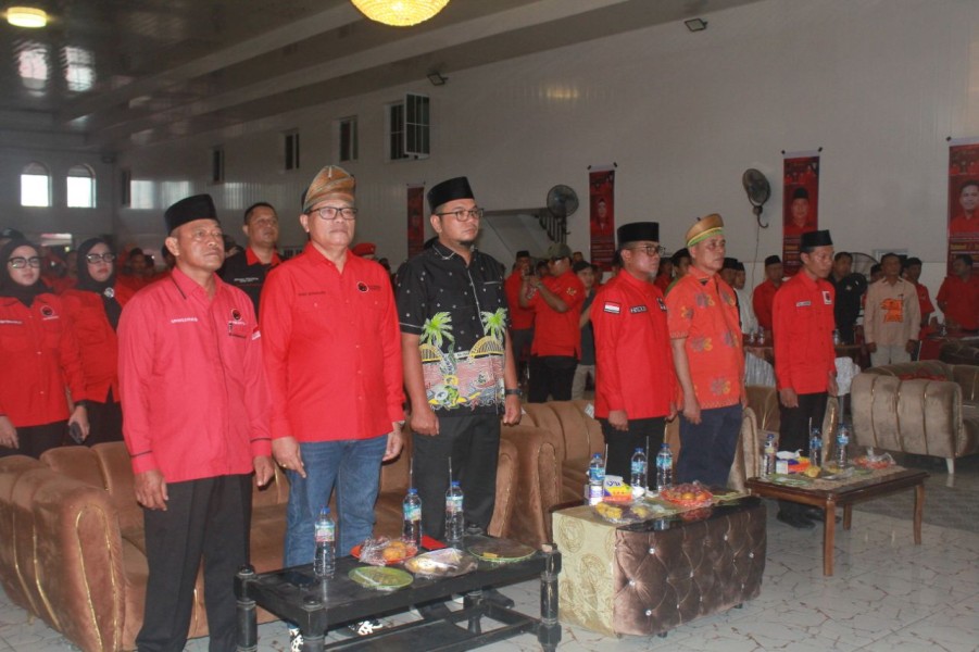 PDI Perjuangan Inhil Gelar Musancab 2026, Iwan Taruna Apresiasi Upaya Perkuat Soliditas Organisasi
